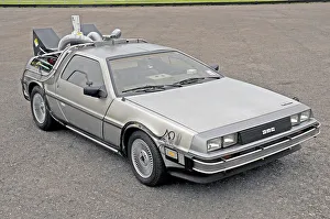 Prop Prints: 1981 DeLorean Back to the Future film car replica