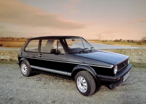 Front Three Quarters Prints: 1981 Volkswagen Golf GTI