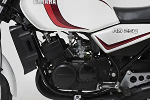 1981 Yamaha RD250 LC. Creator: Unknown