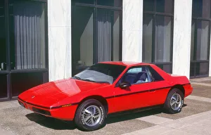 Wright Collection: 1983 Pontiac Fiero. Creator: Unknown