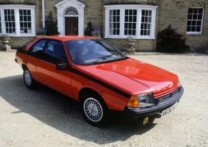 Motor Vehicle Prints: 1984 Renault Fuego Turbo. Creator: Unknown