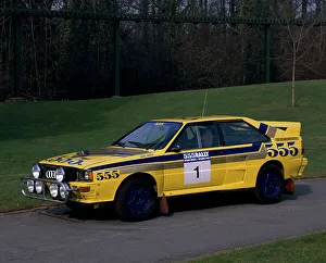 Number Prints: 1985 Audi Quattro A2 car