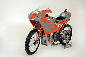 Yamaha Prints: 1985 Yamaha Electric dragster motorcycle