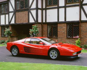 Mock Tudor Prints: 1987 Ferrari Testarossa