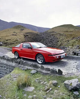 Wales Collection: 1987 Mitsubishi Starion. Creator: Unknown