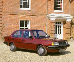 Retro Prints: 1987 Volvo 340 GL. Creator: Unknown