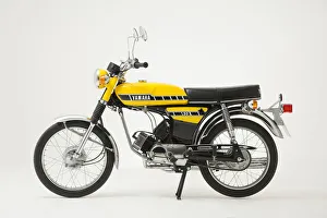 1987 Yamaha FS1E moped. Creator: Unknown