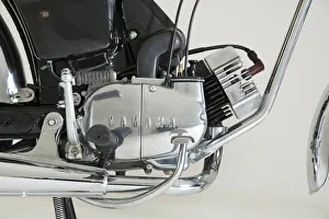 1987 Yamaha FS1E moped. Creator: Unknown