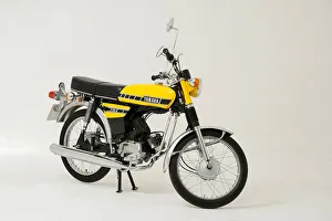 1987 Yamaha FS1E moped. Creator: Unknown