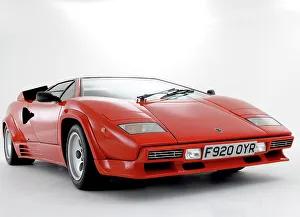 1988 Lamborghini Countach Prints: 1988 Lamborghini Countach