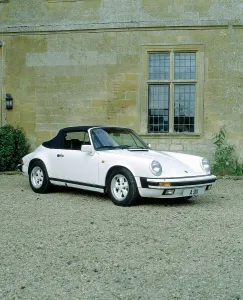 Gravel Prints: 1988 Porsche 911 Carrera Cabriolet