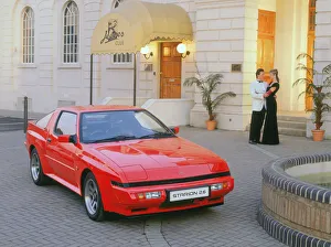 Elegant Prints: 1989 Mitsubishi Starion 2. 6. Creator: Unknown