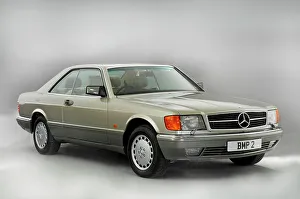 1990 Prints: 1990 Mercedes Benz 500 SEC
