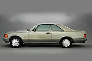 1990 Prints: 1990 Mercedes Benz 500 SEC