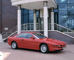Front Three Quarters Prints: 1992 BMW 850i