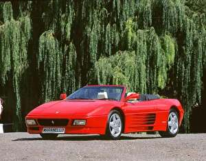 Gravel Prints: 1993 Ferrari 348 Spider