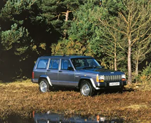 Cherokee Prints: 1993 Jeep Cherokee 4. 0 litre. Creator: Unknown