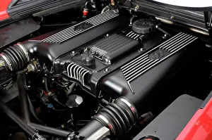 Ferrari Prints: 1994 Ferrari F355 Berlinetta engine