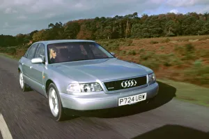 Front Three Quarters Prints: 1996 Audi A8 Quattro