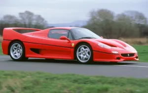 Driving On Road Prints: 1996 Ferrari F50