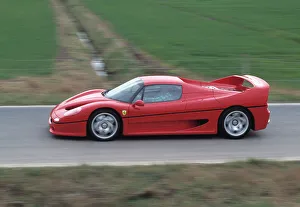 Spoiler Prints: 1996 Ferrari F50