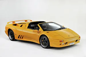 Car Manufacturer Prints: 1996 Lamborghini Diablo VT Roadster