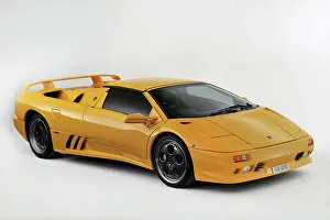 Sports Car Prints: 1996 Lamborghini Diablo VT Roadster