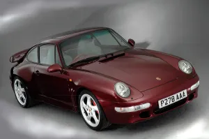 Front Three Quarters Prints: 1996 Porsche 993 Turbo