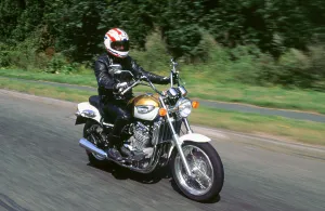 Crash Helmet Prints: 1996 Triumph Adventurer motorcycle