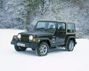 Four Wheel Drive Prints: 1997 Jeep Wrangler Sahara