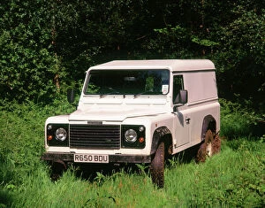 Nineties Collection: 1997 Land Rover Defender. Creator: Unknown