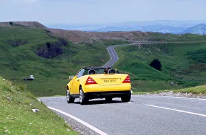 Rear Three Quarters Prints: 1998 Mercedes Benz SLK 230