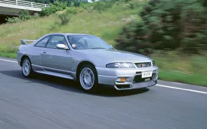 Driving On Road Prints: 1998 Nissan Skyline GTR