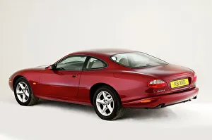 Sports Car Prints: 1999 Jaguar XK8 coupe