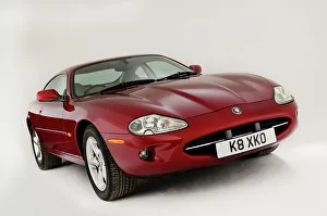 Sports Car Prints: 1999 Jaguar XK8 coupe