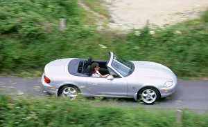 View From Above Prints: 1999 Mazda MX5
