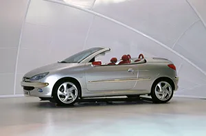 Cabriolet Prints: 1999 Peugeot 206 Convertible