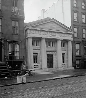 19th Ward Bank, Thirty-fourth Street Branch, exterior, New York, N.Y. between 1905 and 1915. Creator: Unknown