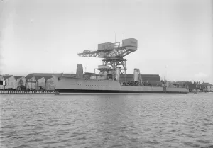 The 1st Argentine Destroyer Mendoza built by J Samuel White & Co in Cowes