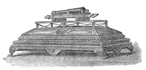 Trophy Prints: The 1st Norfolk Artillery Volunteer Challenge Trophy, 1881. Creator: Unknown