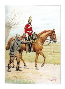 Geoffrey Douglas Giles Prints: 1st (Royal) Dragoons, c1890. Artist: Geoffrey Douglas Giles