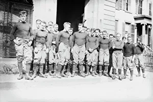 Team Photo Prints: 1st Squad Varsity - Yale, between c1910 and c1915. Creator: Bain News Service
