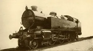 Express Train Prints: 2-6-4 Tank Engine, Southern Railway, 1930. Creator: Unknown