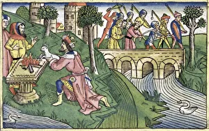 Damascus Prints: 2 Kings 16: 9-16: the people of Damascus are taken captive