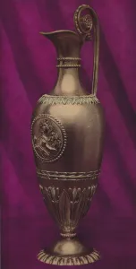 A 20-Carat Gold Ampulla or Anointing Vessel with Effigy of the Magdalen, 1803