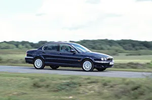 Front Three Quarter Prints: 2001 Jaguar X type 2.5