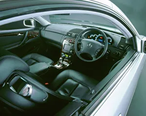 2001 Prints: 2001 Mercedes Benz CL 55 AMG V8