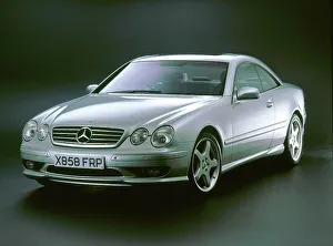 2001 Prints: 2001 Mercedes Benz CL 55 AMG V8