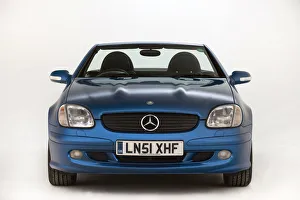 Cabriolet Gallery: 2001 Mercedes Benz SLK 320. Creator: Unknown