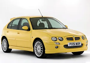 Front Three Quarters Prints: 2001 MG ZR 160